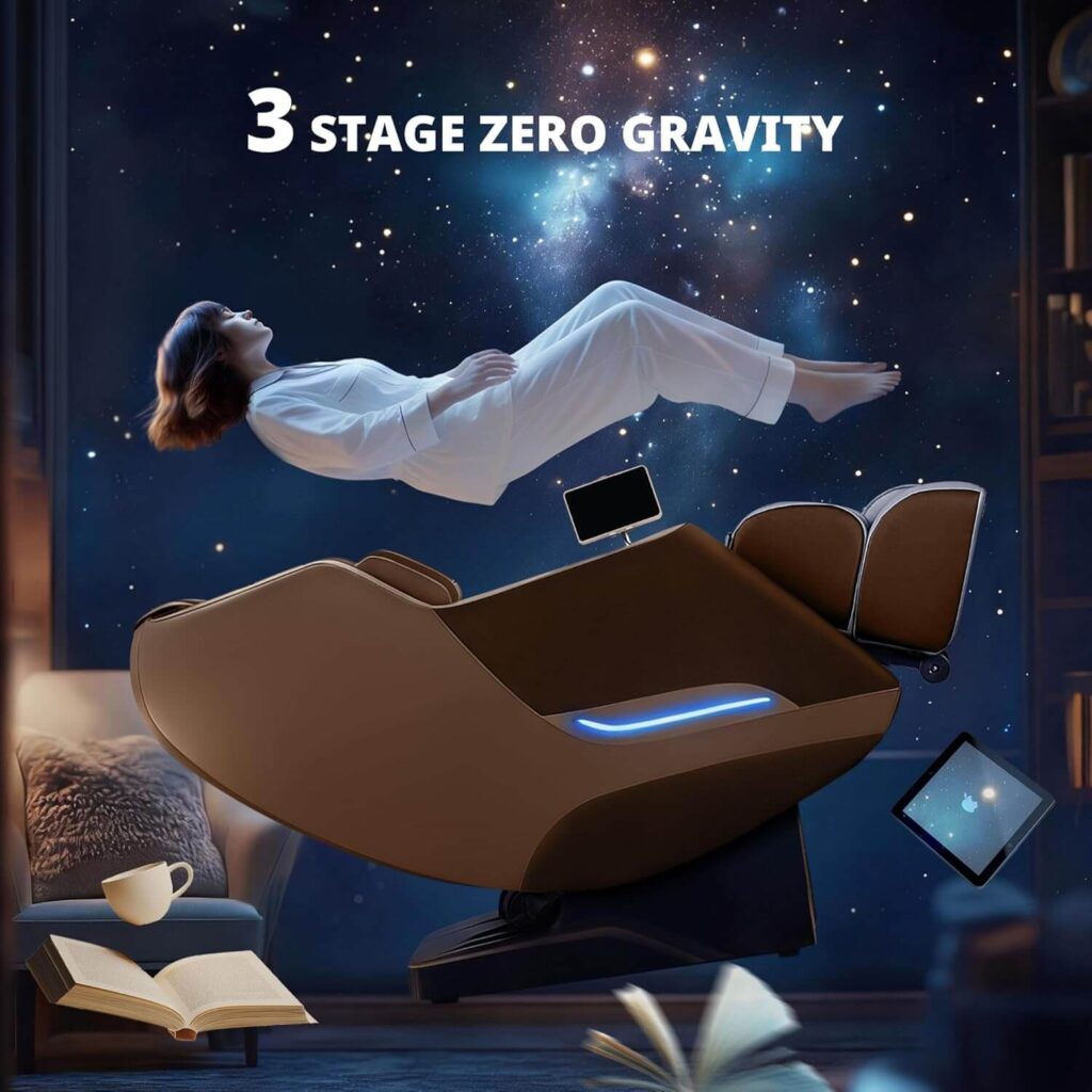 Mazzup Massage Chair - Zero gravity positioning