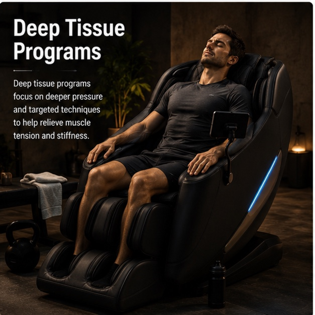 Mazzup Massage Chair - Neck & Shoulder Programs